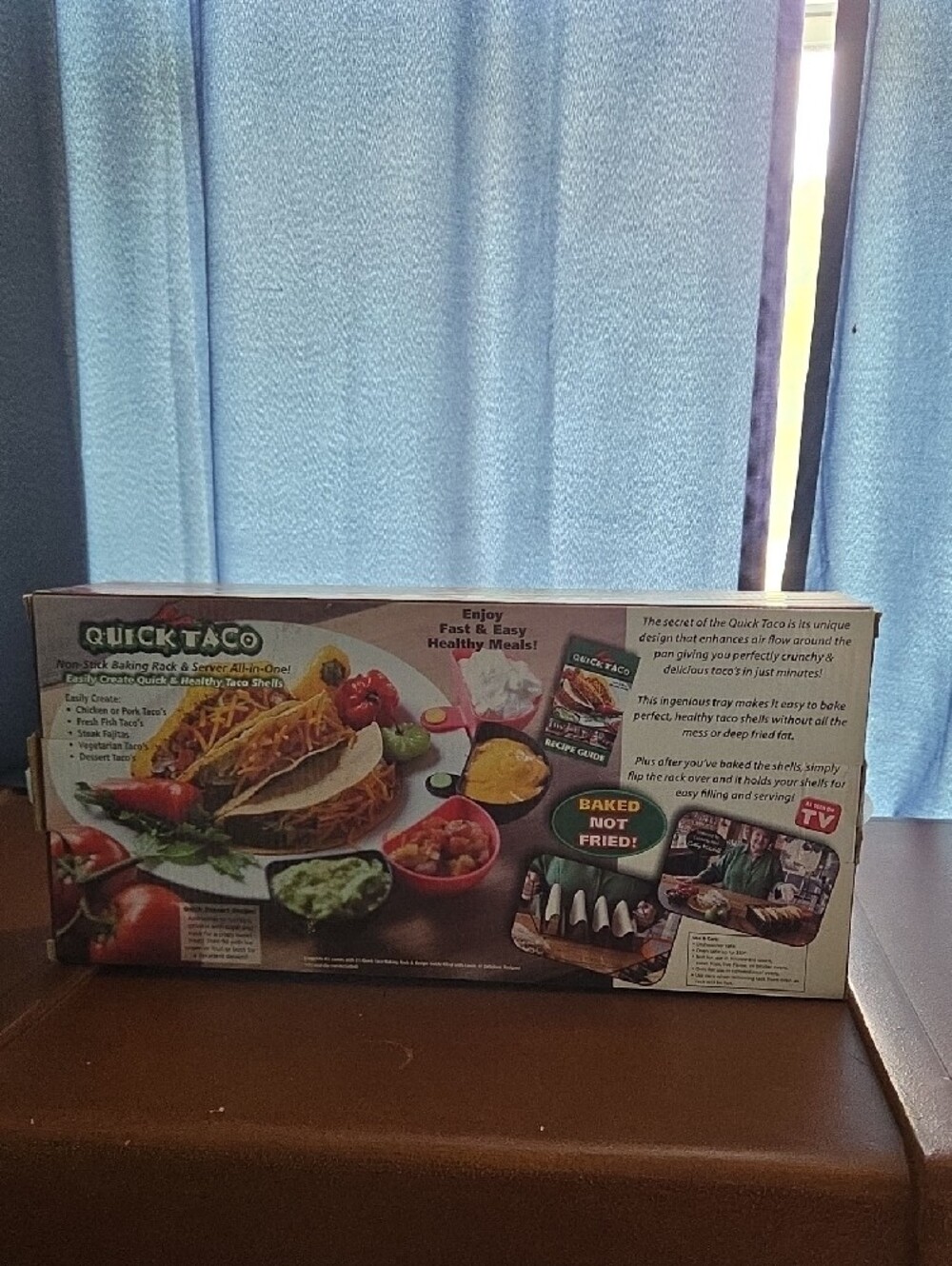 QuickTaco Non-Stick Taco Shell Baking Rack - Picture 2 of 6